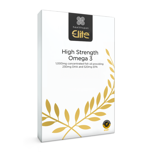 Elite High Strength Omega 3 1,000mg - 120 capsules