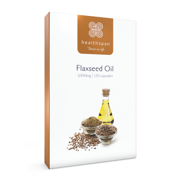 Flaxseed Oil 1,000mg - 120 capsules