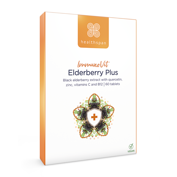 Immunovit Elderberry Plus 60 Tablets Wise Living Online Shop