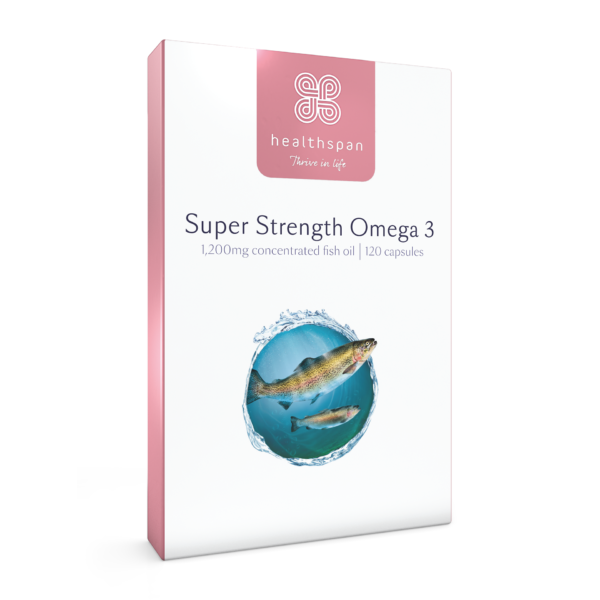 Super Strength Omega 3 1,200mg - 120 capsules