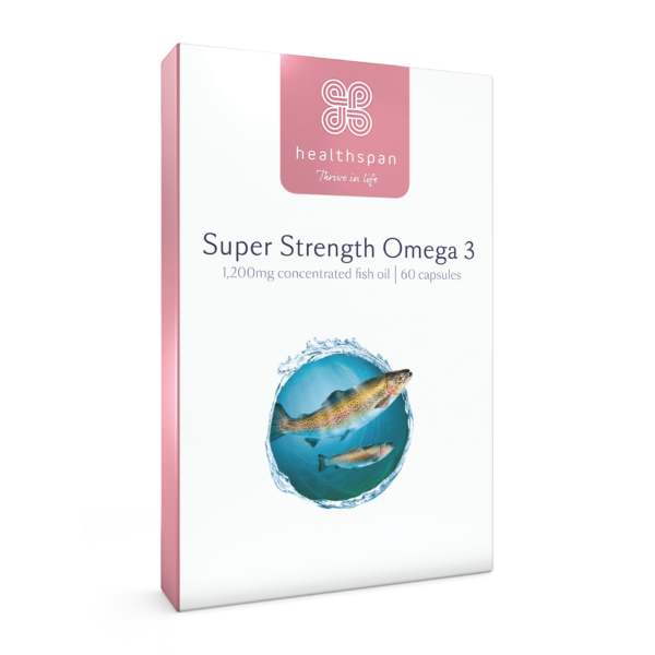 Super Strength Omega 3 1,200mg - 60 capsules