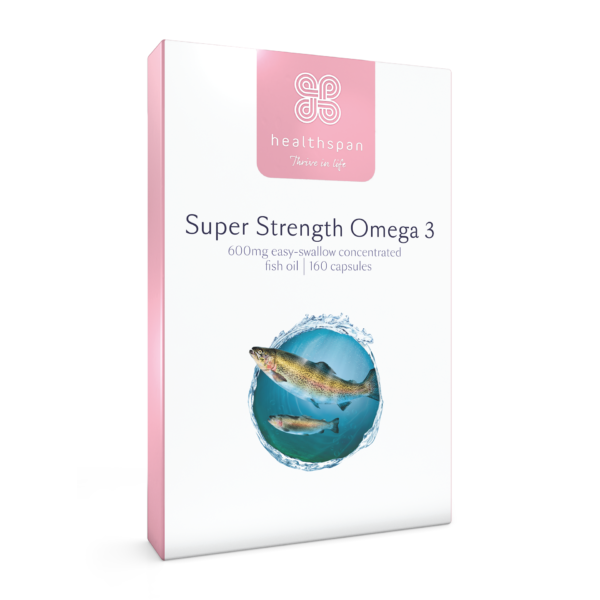 Super Strength Omega 3 600mg - 160 capsules