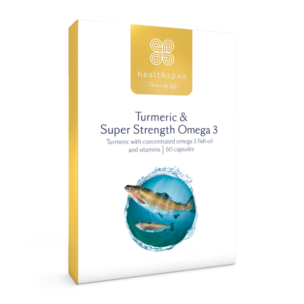 Turmeric & Super Strength Omega 3 - 60 capsules