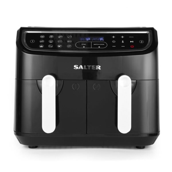 Salter EK4548 Dual Pro Air Fryer - Black