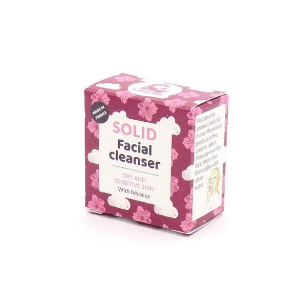 Lamazuna Hibiscus Solid Facial Cleanser - Dry/Sensitive Skin 25g