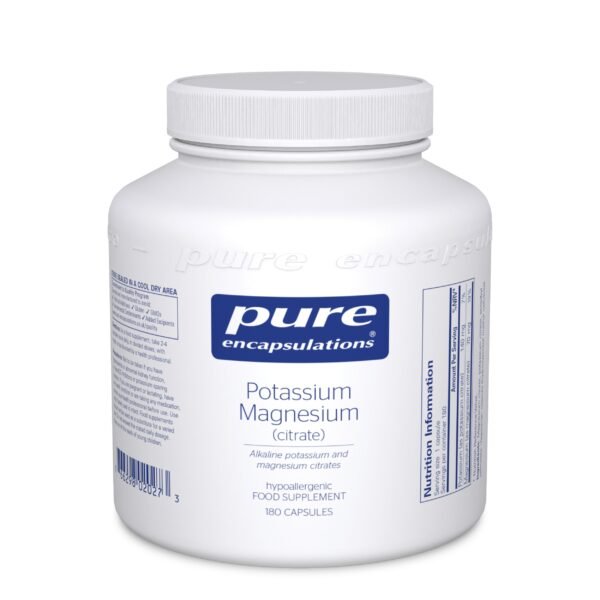Pure Encasulations Potassium Magnesium (citrate) 180 caps