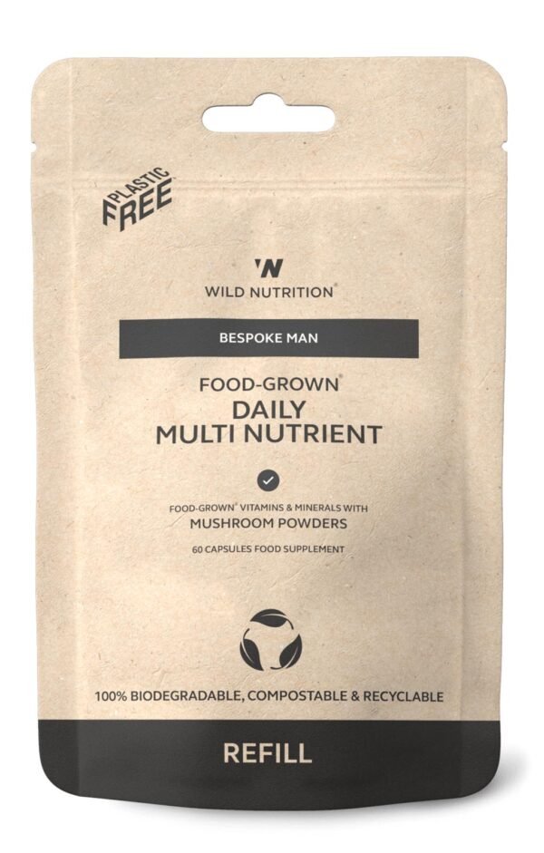 Wild Nutrition Bespoke Man Daily Multi Nutrient Refill 60 caps