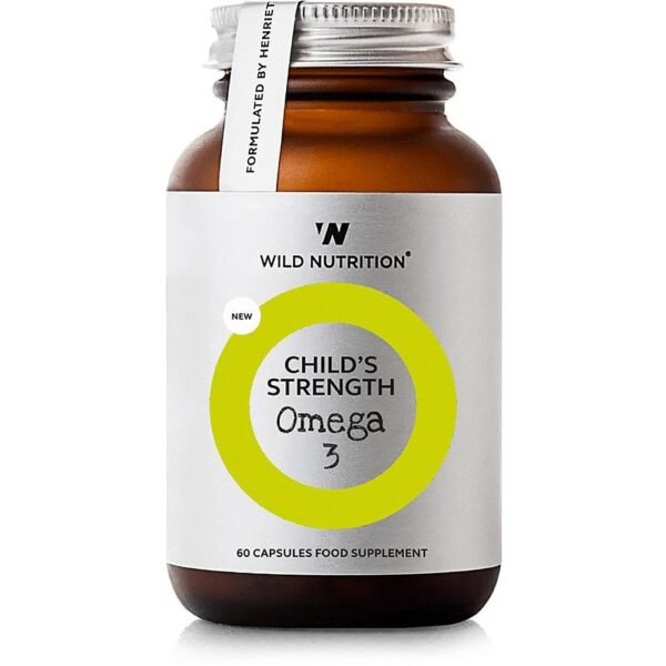 Wild Nutrition Childs Strength Omega 3 Food Supplemnet 60 caps