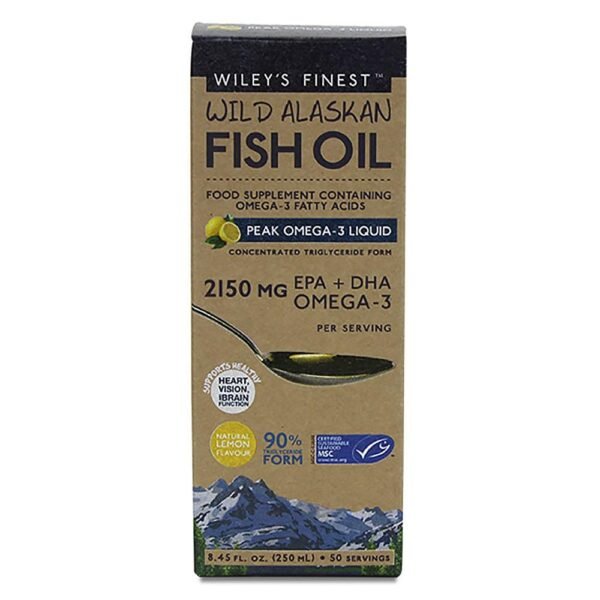 Wiley's Finest Peak EPA & DHA Omega-3 Liquid 250ml