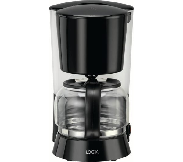 LOGIK L10DCB21 Filter Coffee Machine - Black, Black