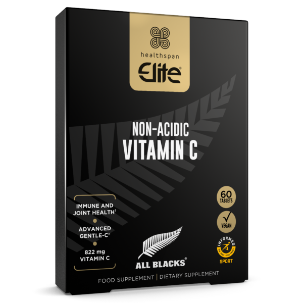 Elite All Blacks Non-Acidic Vitamin C - 60 tablets