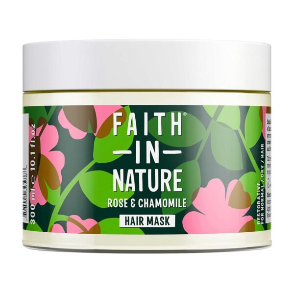 Faith in Nature Wild Rose & Chamomile Restoring Hair Mask 300ml