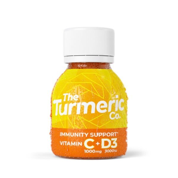 The Turmeric Co Raw Turmeric Vitamin C & D3 Shot 60ml