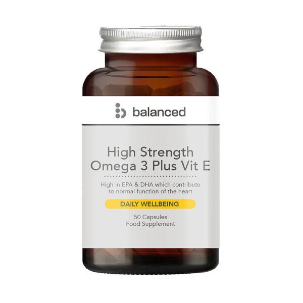 Balanced High Strength Omega 3 50 Caps