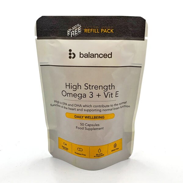Balanced High Strength Omega 3 Refill 50 Caps