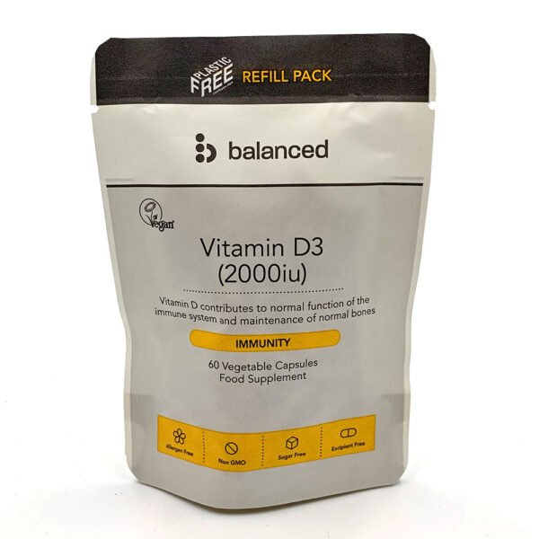 Balanced Vitamin D3 Refill 60 Caps