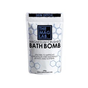THE MAG LAB. Skin Detox Magnesium Crushed Bath Bomb 200g