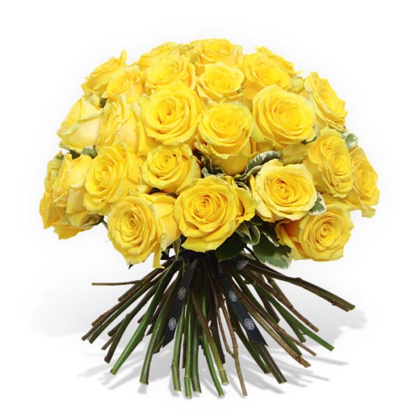 50 Long Stem Yellow Roses