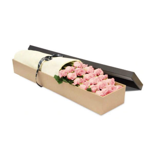 Luxury Pink Roses Gift Box