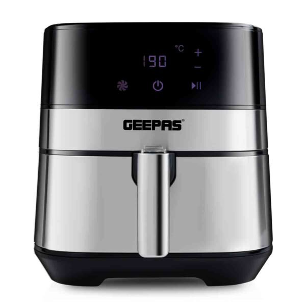 Geepas GAF37510 1700W Digital Air Fryer, 5L With Rapid Air Circulation & 60 Min Timer