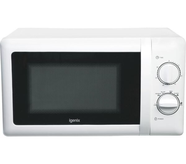 IGENIX IG2083 Solo Microwave - White