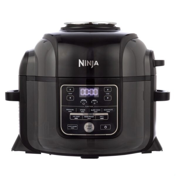 Ninja OP300UK Foodi 6L Electric Multi Pressure Cooker & Air Fryer - Grey & Black