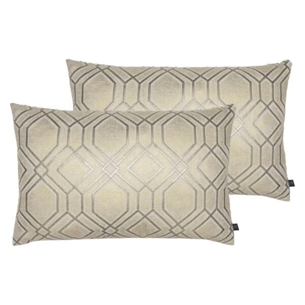 Prestigious Textiles Othello Polyester Filled Cushions Twin Pack Cotton Coin