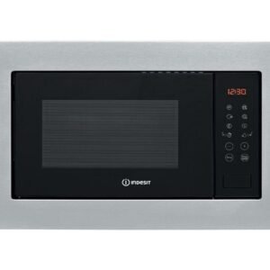 Indesit MWI 125 GX UK Built-in Microwave with Grill - Stainless Steel, Stainless Steel