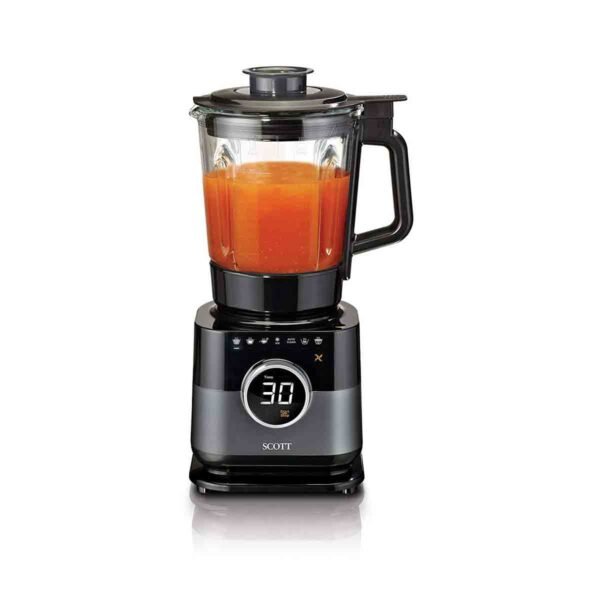 Scott 21210 Simplissimo Chef All-in-one Cook Blender - Black And Silver