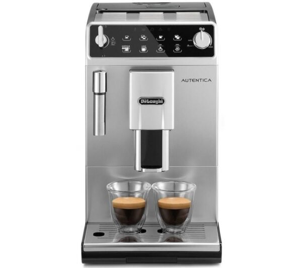 DELONGHI Autentica ETAM 29.510.SB Bean to Cup Coffee Machine - Silver & Black, Silver/Grey,Black