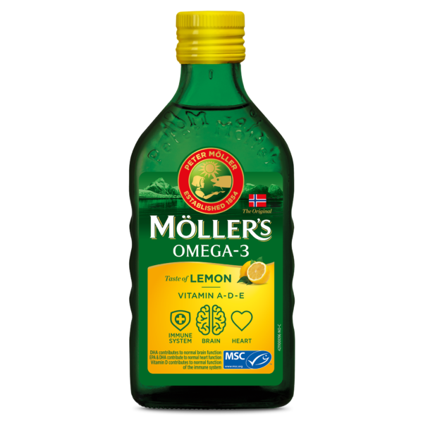 Moller's Omega 3 Cod Liver Oil Liquid - 250 ml