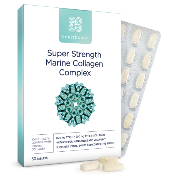 Super Strength Marine Collagen Complex - 60 tablets