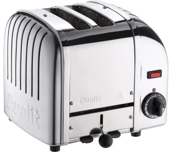 DUALIT Classic 20245 2-Slice Toaster - Silver, Silver/Grey
