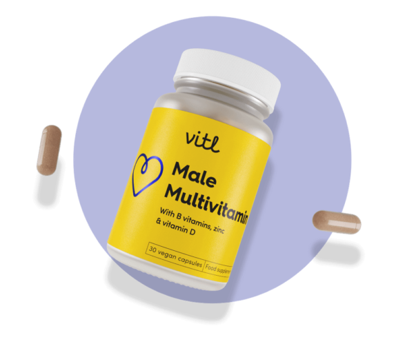 Vitl Male Multivitamin (30 capsules)
