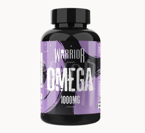 Warrior Omega (1000mg) - 60 Softgels Bodybuilding Warehouse Supplements