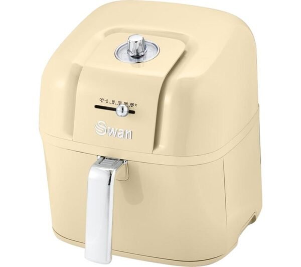 SWAN Retro SD10510CN Air Fryer - Cream, Cream