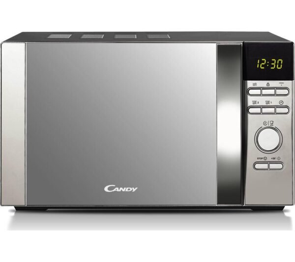 CANDY CDW20DSS-DX Solo Microwave - Silver, Silver/Grey