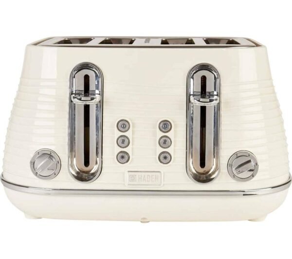 HADEN Devon 204424 4-Slice Toaster - Cream, Cream