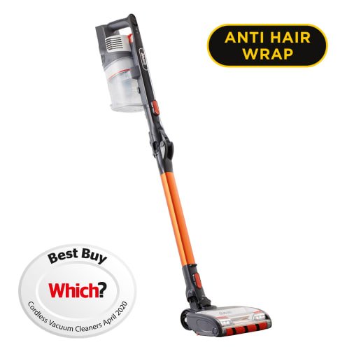 Shark Anti Hair Wrap Cordless Stick Vacuum Cleaner with Flexology and TruePet (Single Battery) IZ201UKB