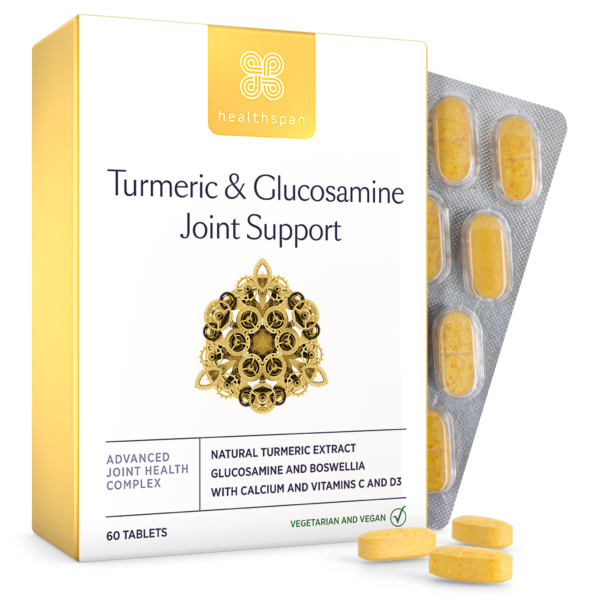 Turmeric & Glucosamine Joint Support Retail 60s - 60 tablets