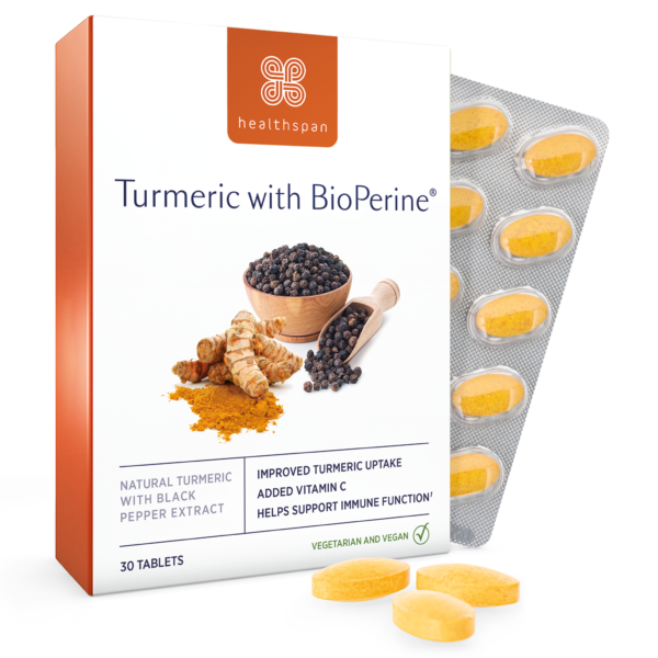 Turmeric and Bioperine Retail 30s - 30 tablets