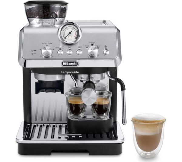 DELONGHI La Specialista Arte EC9155.MB Bean to Cup Coffee Machine - Stainless Steel & Black, Stainless Steel