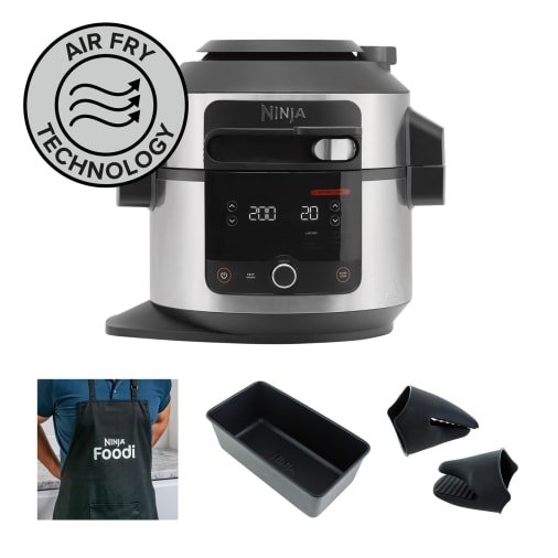 Ninja Foodi 11-in-1 SmartLid 6L Multi-Cooker Exclusive Accessory Bundle