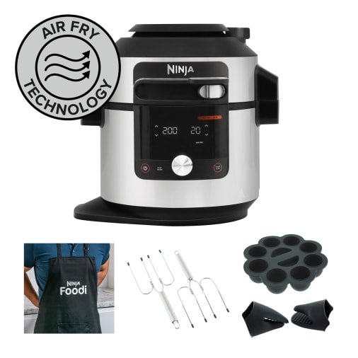 Ninja Foodi MAX 15-in-1 SmartLid 7.5L Multi-Cooker Exclusive Accessory Bundle