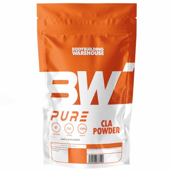 Pure CLA Powder Conjugated Linoleic Acid -Unflavoured-100g Fat Burners Bodybuilding Warehouse