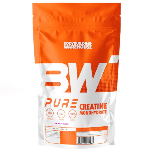 Pure Creatine Monohydrate Powder - Unflavoured 1kg Bodybuilding Warehouse