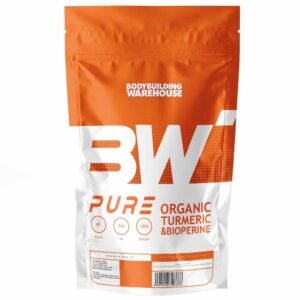 Pure Organic Turmeric (Curcumin) with Bioperine - 510mg-360 V-Caps Vitamins & Minerals Bodybuilding Warehouse